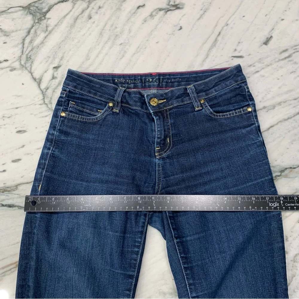 Kate Spade Perry Street Skinny Jeans, Size 26 – Dark Wash Denim‎